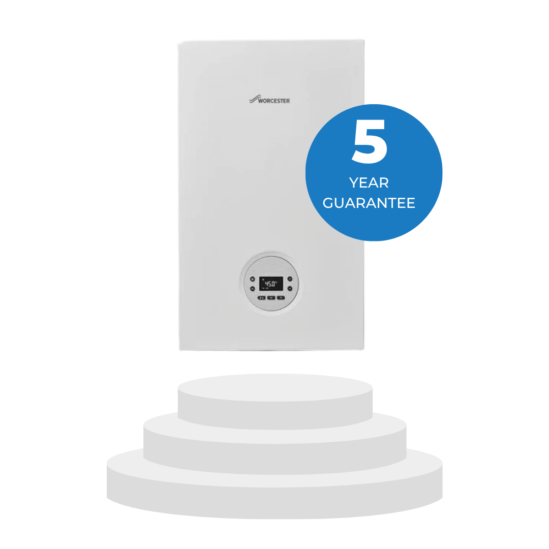Worcester Bosch Greenstar 1000 24kW boiler with 5 year guarantee