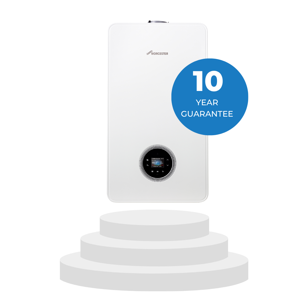 Worcester Bosch Greenstar 4000 25kW boiler with 10 year guarantee